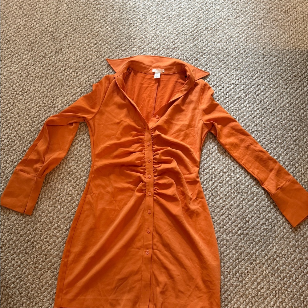 H&M Vibrant Orange Top